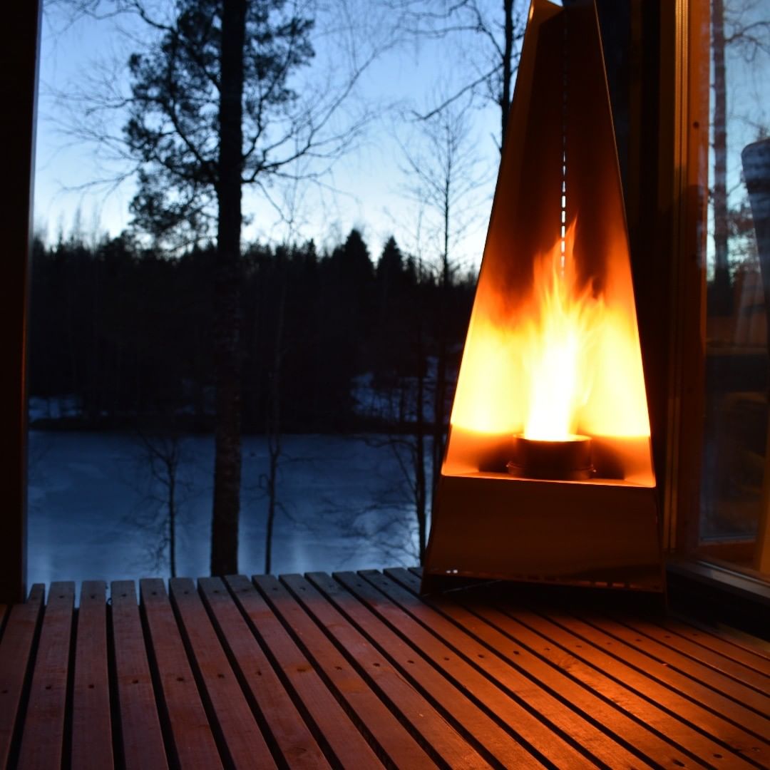 TidyFire cosyBlaze 10 kWh ulkotakka - puhdasta lämpöä ja tunnelmaa