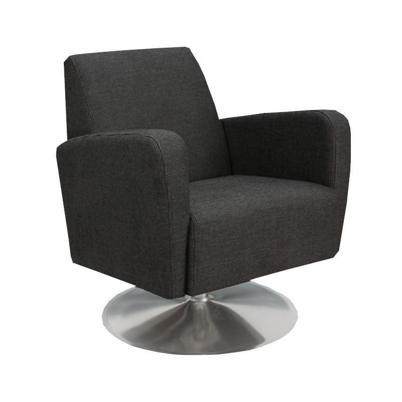 OIVAPALVELUT. FOCUS selkeälinjainen tyylikäs ja mukava nojatuoli aulatilaan, ryhmätilaan tai kahvioon. Pyörivää ja keinuvaa FOCUS tuolia valmistetaan kahtena eri versiona., vakiona julkitilakäyttöön soveltuva palosuojattu antibakteerinen verhoilu,