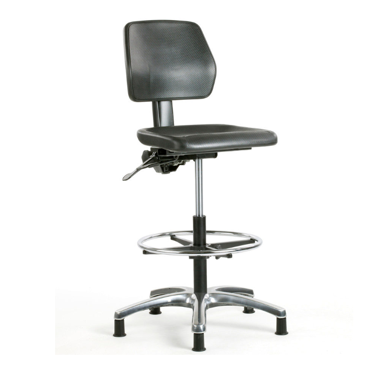 OIVAPALVELUT. INDY 4 KORKEA HELPOSTI PUHDISTETTAVA TYÖTUOLI LABORATORIO TILAAN TYÖPISTEELLE TAI TEOLLISUUTEEN