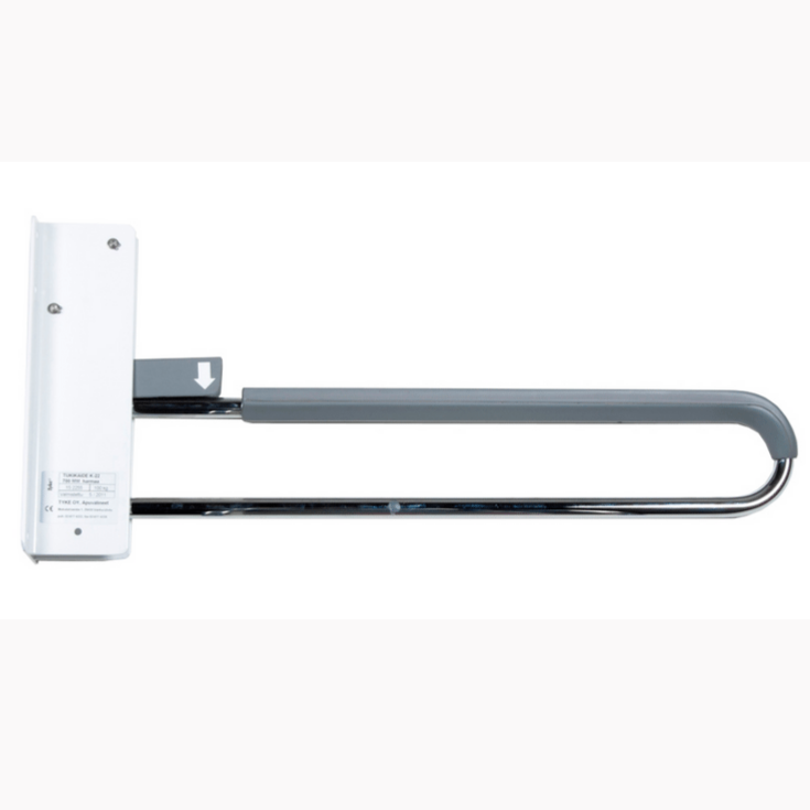 OIVAPALVELUT. Suomessa valmistettu turvallinen tukikaide, nousutuki päivittäiseen käyttöön. Tukeva tukikaide helpottaa siirtymistä WC istuimelle ja toimii tukena istuinta käytettäessä. Kaide lukittuu yläasentoon, voidaan käyttää tukena myös seistessä. 